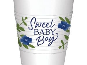 Baby in Bloom Plastic Cups (25ct)