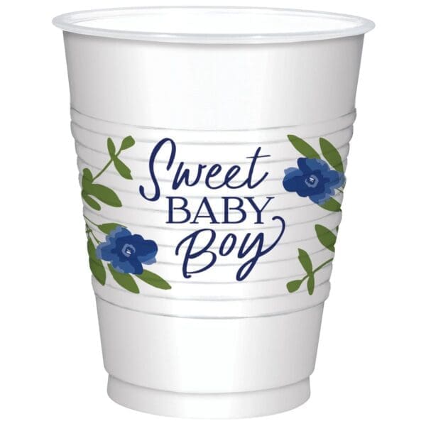 Baby in Bloom Plastic Cups (25ct)