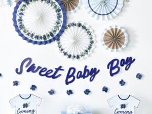 Baby in Bloom Room Decor Kit