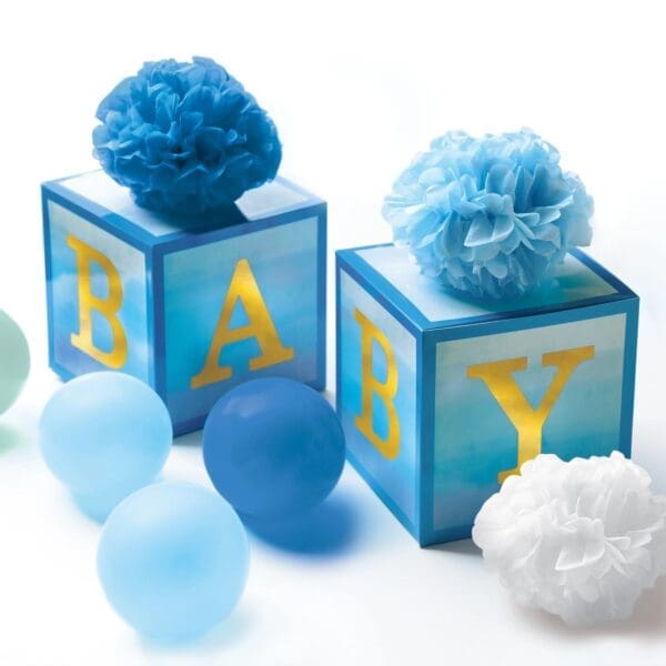 Boy Table Boxes Decor Kit