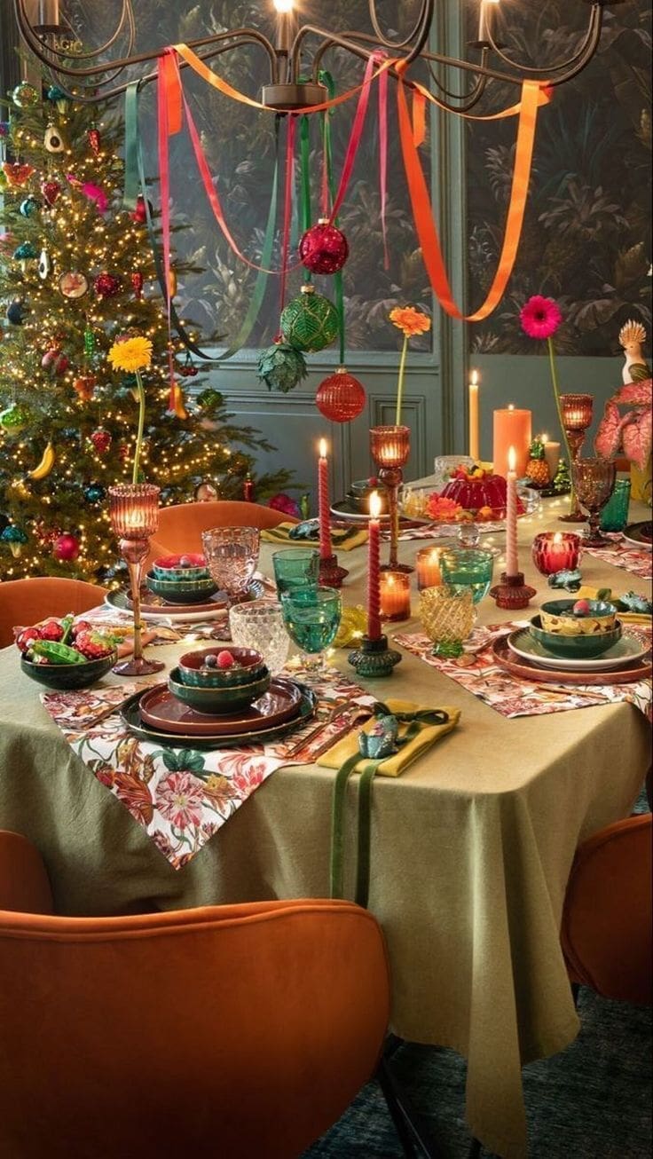 A Colorful Christmas Celebration