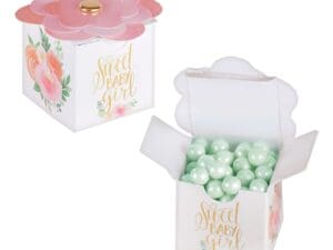 Floral Baby Favor Boxes (8ct)