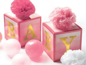 Girl Table Boxes Decor Kit