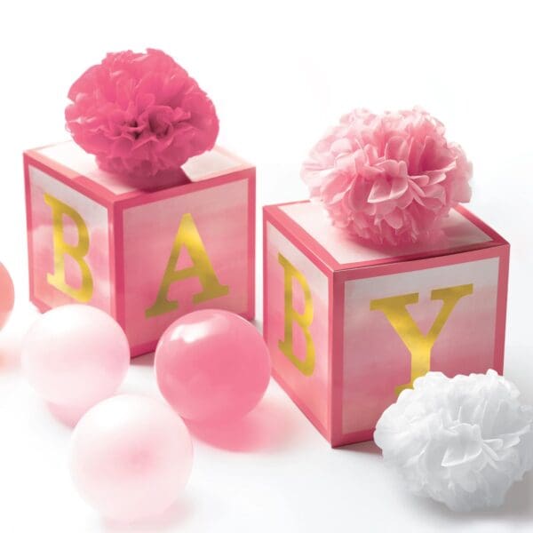 Girl Table Boxes Decor Kit