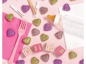 Girl Glitter Foam Scatters