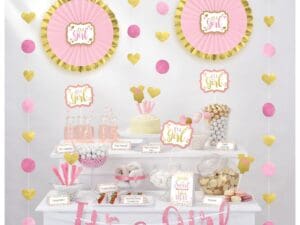 Girl Buffet Decor Kit