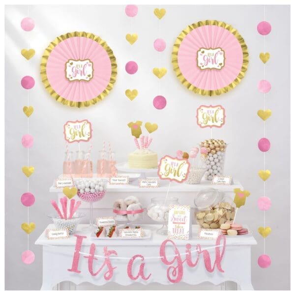 Girl Buffet Decor Kit