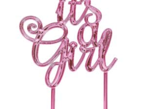 It's a Girl Cake Topper