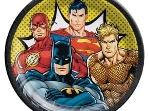 Justice League 9" Plates (8ct)