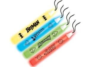 Justice League Glow Sticks (4ct)