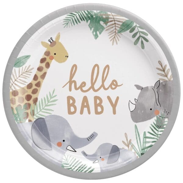 Soft Jungle 10.5" Plates (8ct)