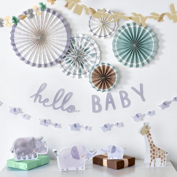 Soft Jungle Room Decorating Kit