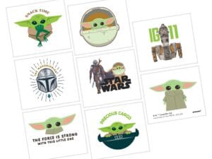 Mandalorian Tattoos (8ct)