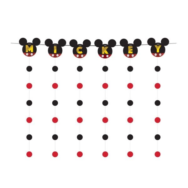 Mickey Mouse Banner String Deco Kit