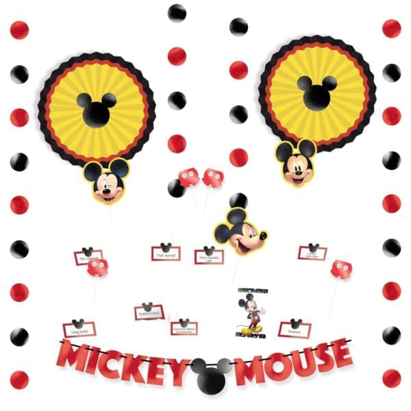 Mickey Mouse Buffet Table Deco Kit