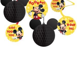 Mickey Mouse Honeycomb Swirls
