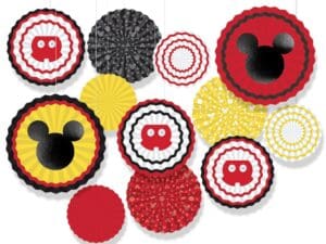 Mickey Mouse Paper Fan Deco Kit