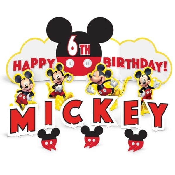 Mickey Mouse Table Deco Kit