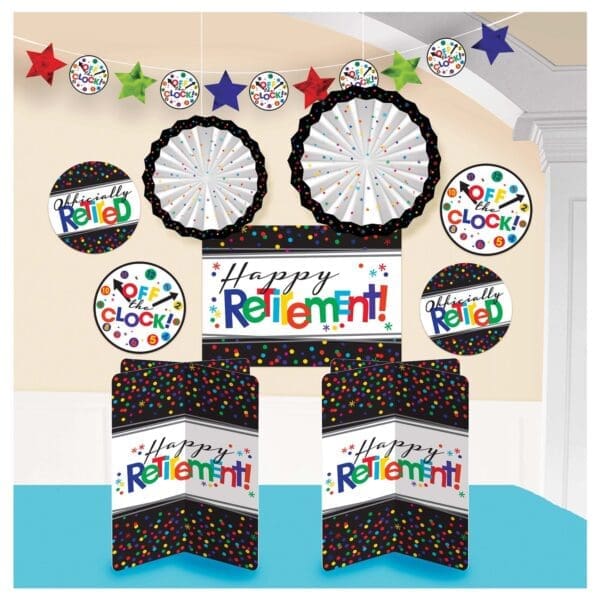 Retirement Room Decorating Kit