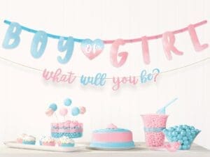 The Big Reveal Letter Banner