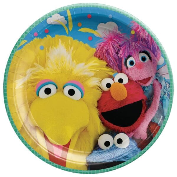 Sesame Street 9" Plates (8ct)