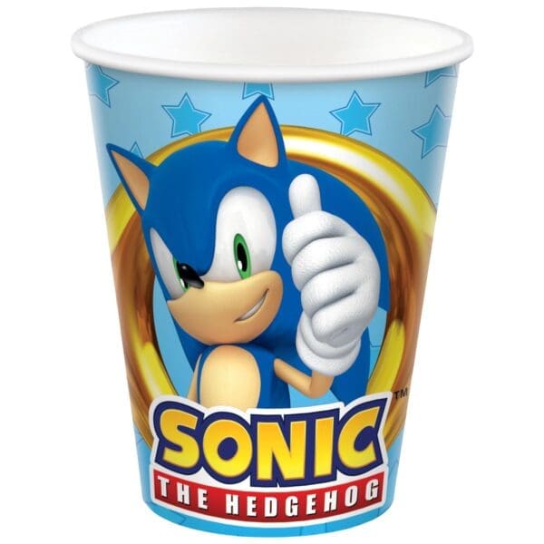 Sonic Paper Cups (8ct)