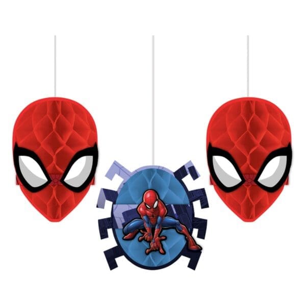 Spiderman Honeycomb Deco