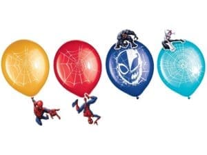 Spiderman Latex (6ct)