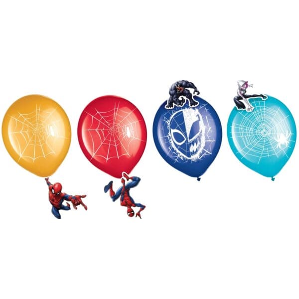 Spiderman Latex (6ct)