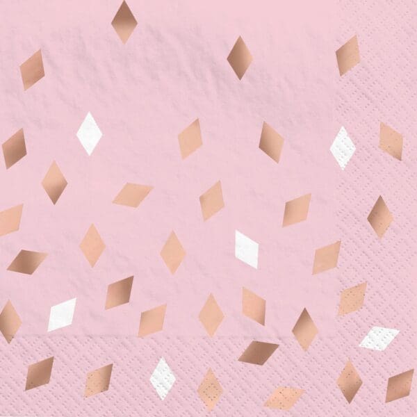 Blush Lunch Napkins (16ct)