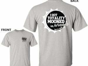 2024 Eclipse T Shirt (glows in the dark) ADULT LARGE