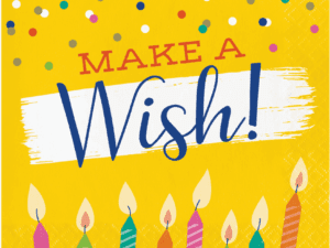 Festive Cake Lunch Napkins (16ct)