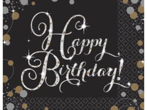 Sparkling Celebration Lunch Napkins (16ct)