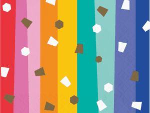 Birthday Confetti Beverage Napkin (16ct)