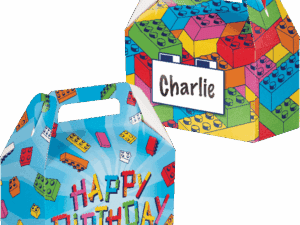 Block Bash Favor Box (4ct)