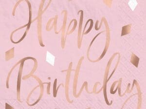 Blush Beverage Napkins (16ct)