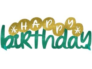 Happy Cake Day Table Centerpiece