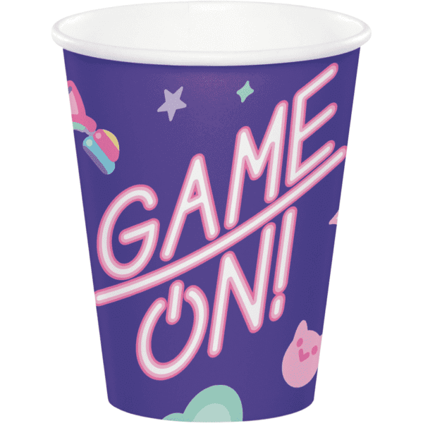 Digital Game Paper Cups (8ct)