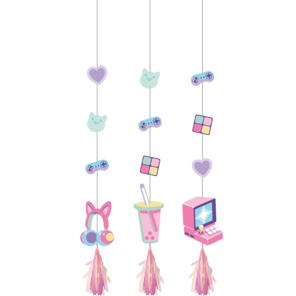 Digital Game Hanging Cutouts