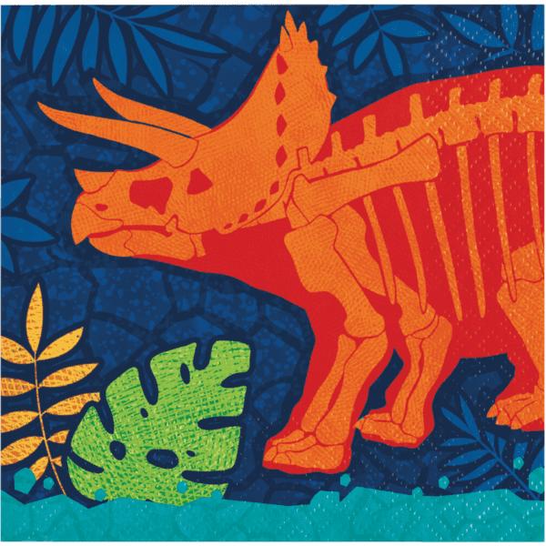 Dino Dig Beverage Napkins (16ct)