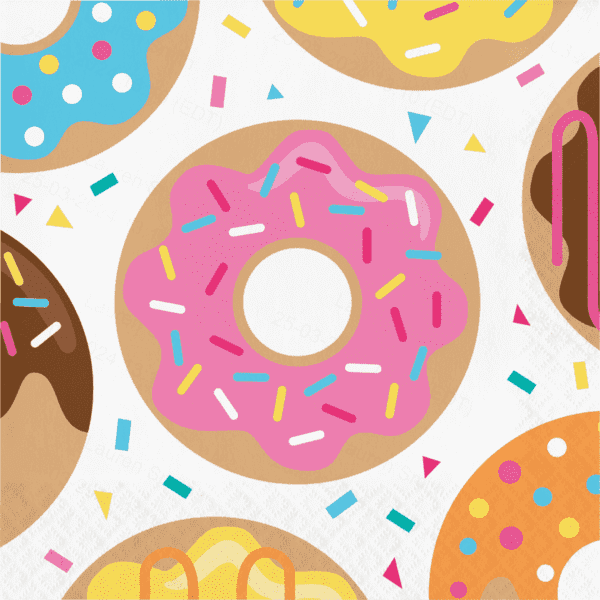 Donut Time Luncheon Napkins (16ct)