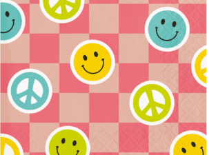 Flower Power Beverage Napkins (16ct)