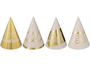 Golden Age Mini Cone Hats (12ct)
