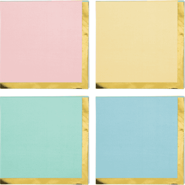 Pastel Celebrations Beverage Napkins (16ct)