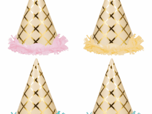 Ice Cream Cone Hats (8ct)