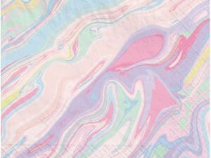 Marble Pastel Lunch Napkins (40ct)