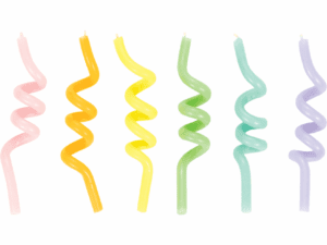 Pastel Candles (6ct)