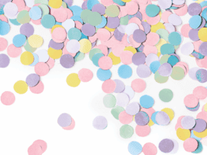 Pastel Tissue Confetti