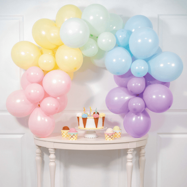 Pastel Balloon Garland