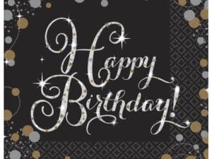 Sparkling Celebration Beverage Napkins (16ct)